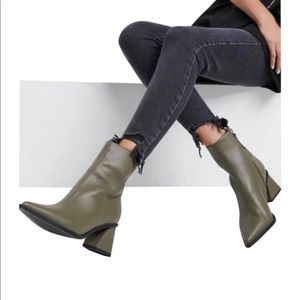 Topshop Bronx Pointy Toe Booties